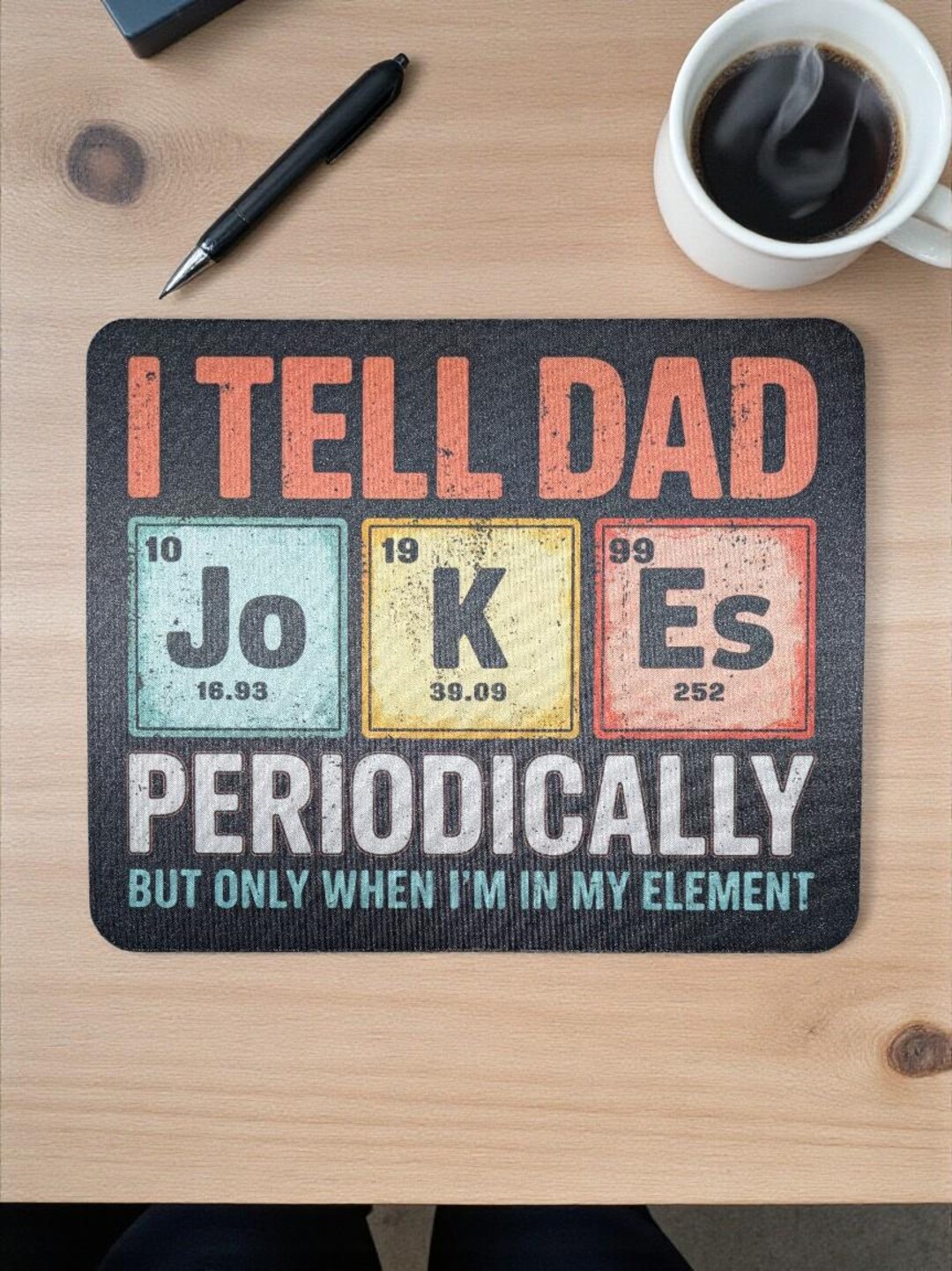 Funny Dad Joke Mousepad, Periodic Table JOKES Pun - Etsy