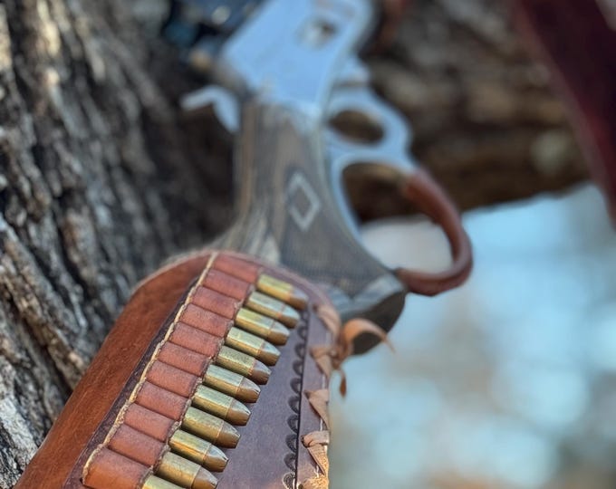 Custom Leather Rifle/Shotgun Butt Stock Cover/Protector