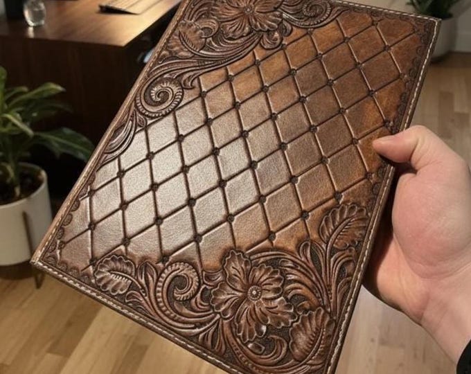 Custom Handmade Leather Padfolios/ Journal Covers