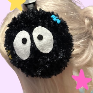 Studio ghibli *inspired* soot sprite custom headphone covers // my neighbor totoro // spirited away inspired