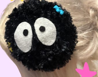 Studio ghibli *inspired* soot sprite custom headphone covers // my neighbor totoro // spirited away inspired