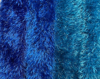 Beautiful Blues Sparkle Scarves