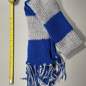 Blue & Gray House Scarf image 7