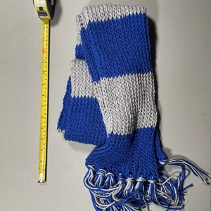 Blue & Gray House Scarf image 3