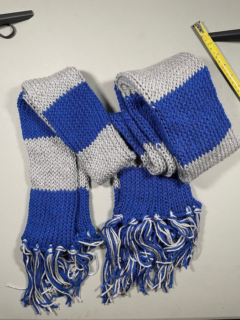 Blue & Gray House Scarf image 1