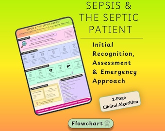 Sepsis und Vorgehen bei septischen Patienten: Algorithmus | Leitfaden für die Notfallmedizin | Sepsiserkennung, -beurteilung und Erstversorgung (PDF)
