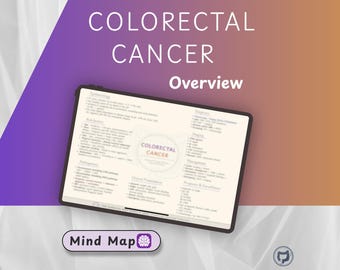 Darmkrebs Übersicht Mind Map | CRC-Diagnose Inszenierung | Chirurgische Onkologie Notizen | Medizinische Studie PDF | Prüfungsreform