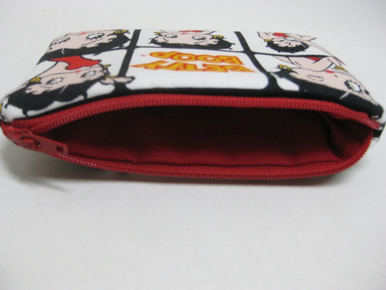 Betty Boop Zipper Women Pouch
