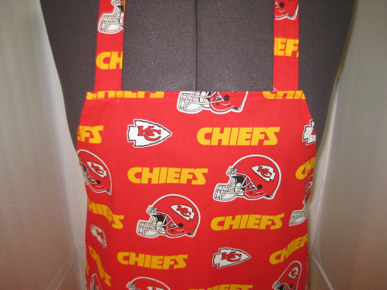 Kansas City Football Team Adult Apron - Etsy