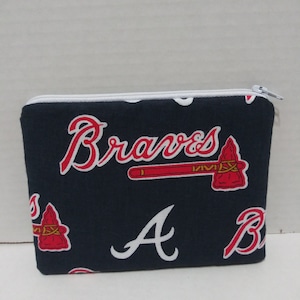 Bolsa con cremallera del equipo de béisbol de Atlanta