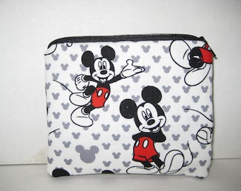 Mickey Mouse Zipper Pouch