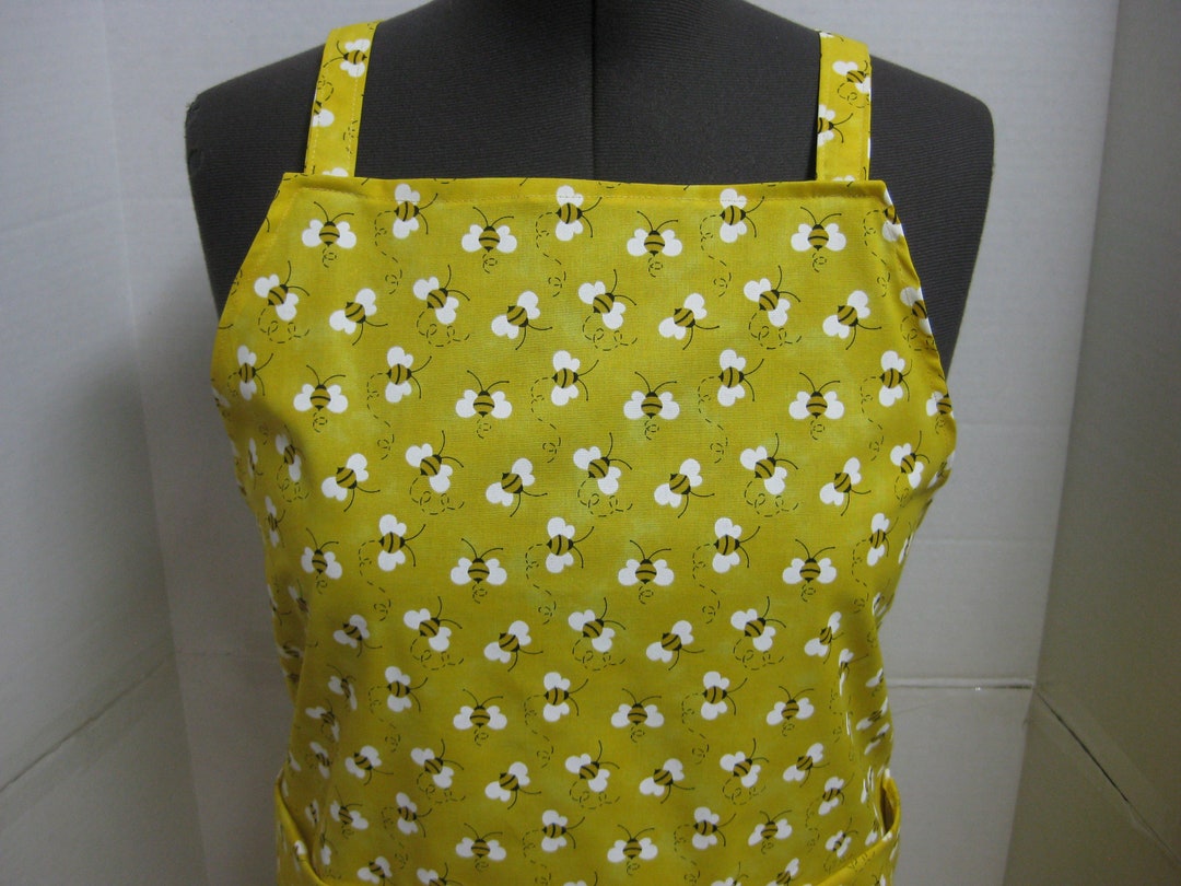 Bumble Bees Yellow Apron for Women - Etsy