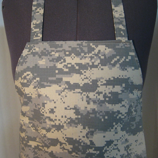 Army  Camouflage Adult Apron