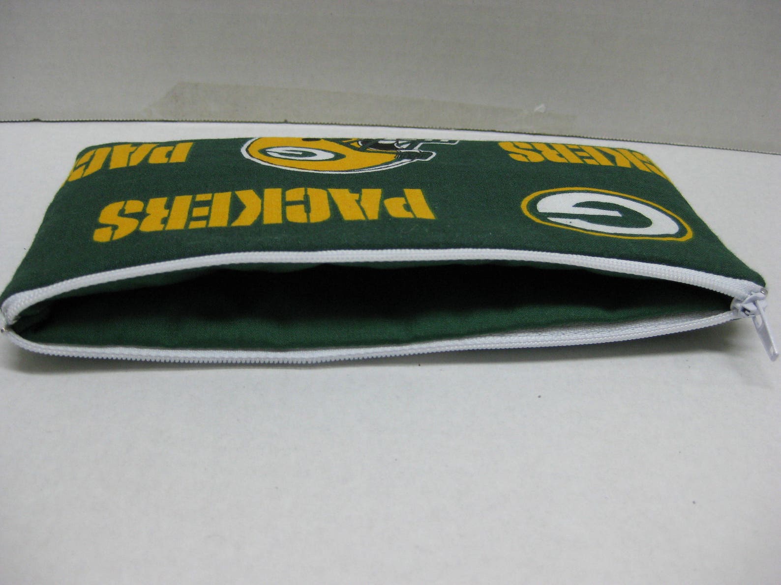 Green Bay Packers Zipper Pencil Case Etsy