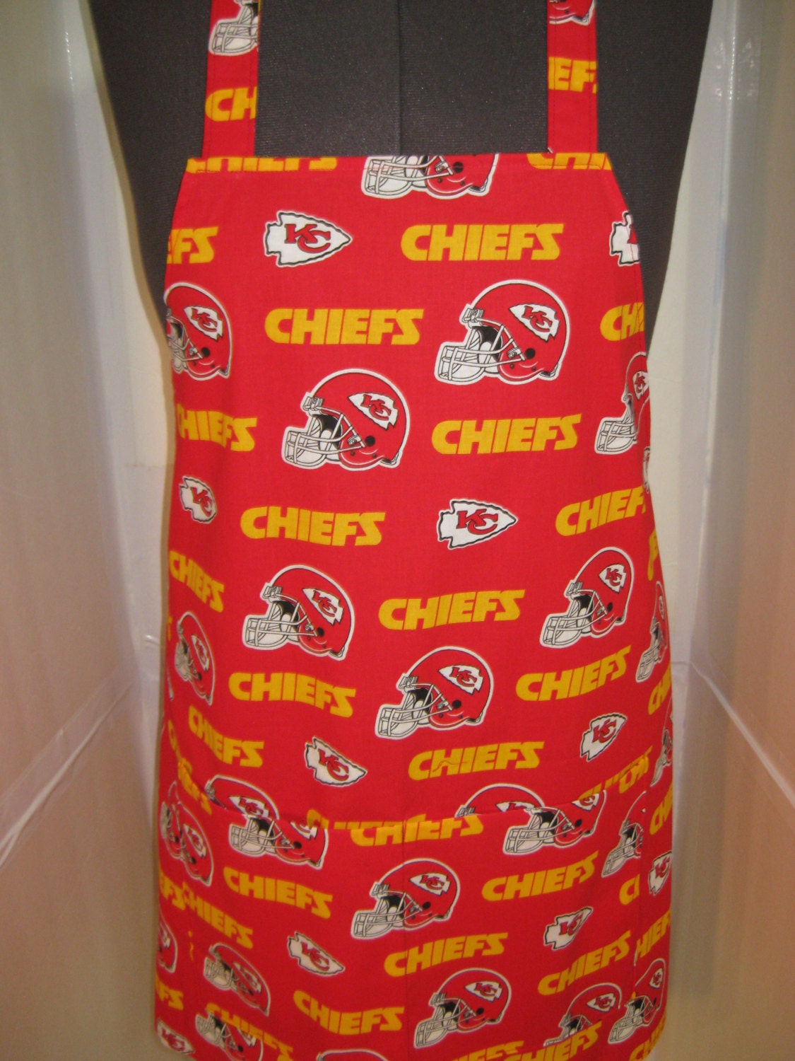 Kansas City Football Team Adult Apron - Etsy