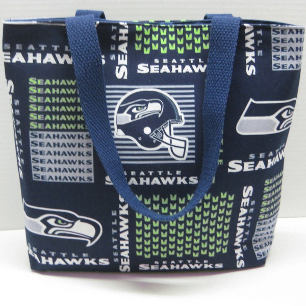 Seattle Sea Hawks Football Team Tote