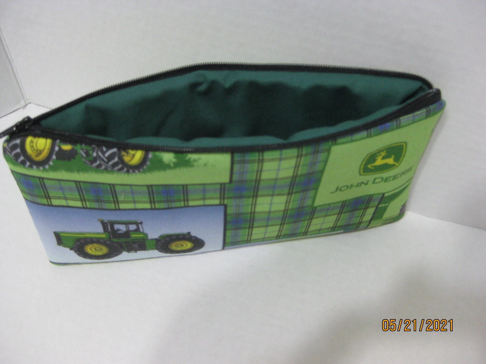 John Deere Tractor Pencil Case Etsy