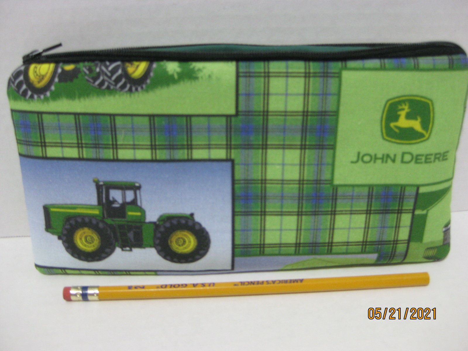 John Deere Tractor Pencil Case Etsy.de