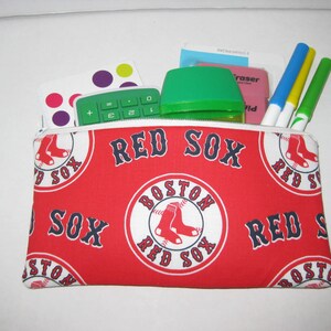 Estuche para lápices del equipo de béisbol de Boston