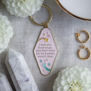Enamel Keychain - My Wish