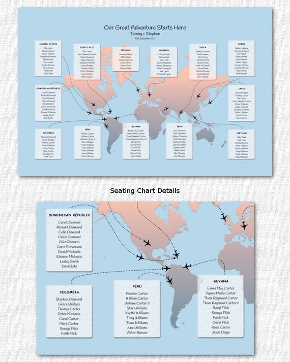 Soraya Seating Chart