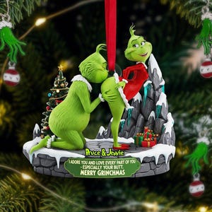 The grinch christmas tree butt - Etsy 日本