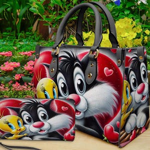 Tweety Bird Leather Handbag - Etsy