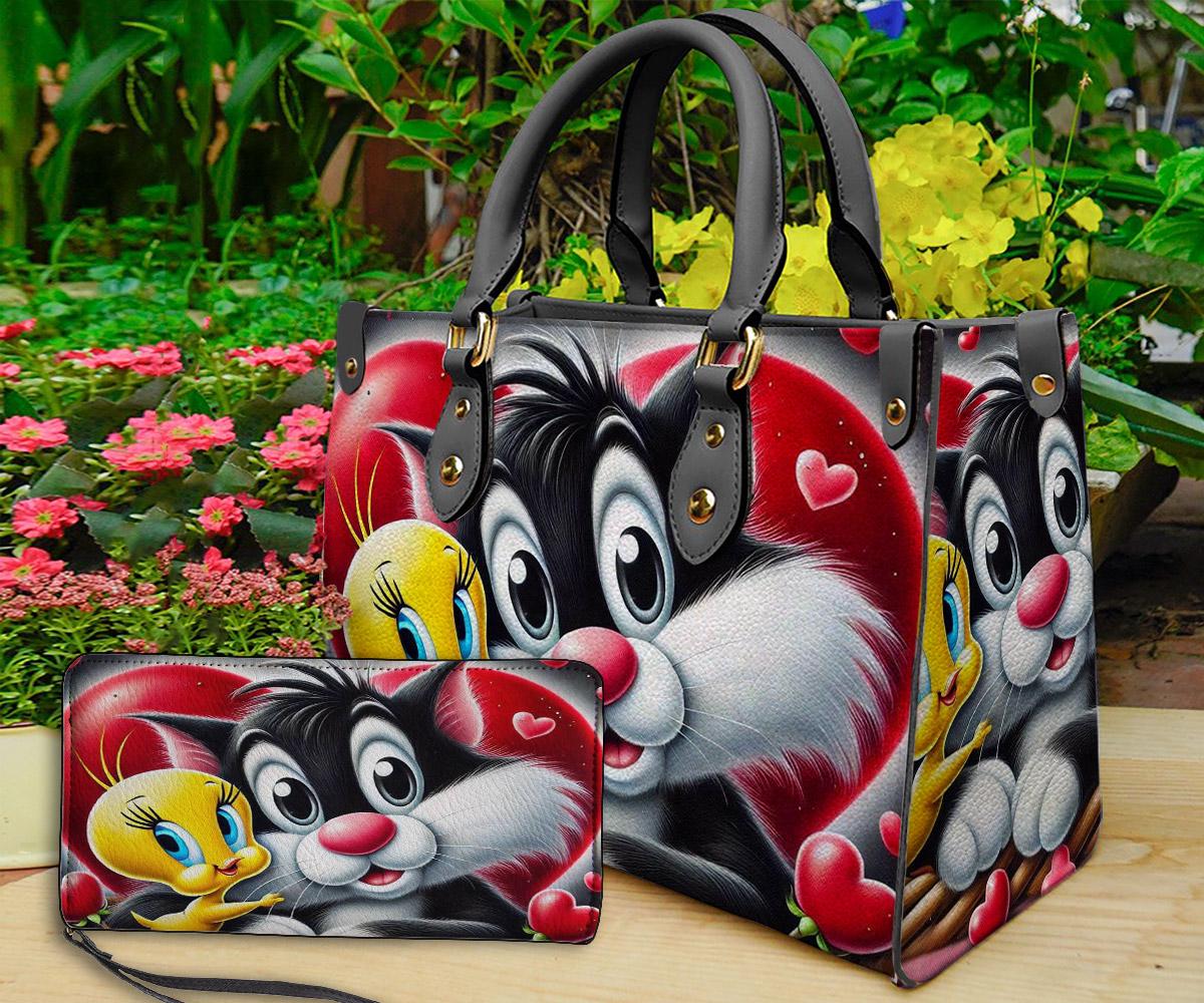 Tweety Bird Leather Handbag - Etsy