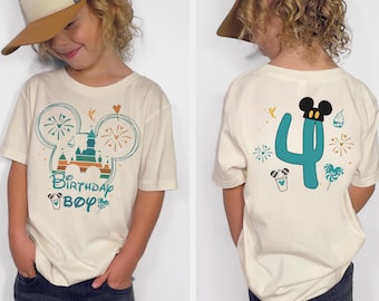 Custom Disney Birthday Shirt, Matching Family Trip Tee