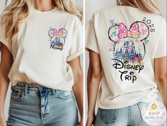 Custom Disney Vacation 2026 family vacation 2026 Shirts, Disney Trip 2065 Shirt, Disneyland Shirts, Disney Couple Shirts, Disneyworld