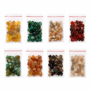 Kristallflisor | Agatstensflisor | Halvtrumlade kristallstenar | Naturstensflisor i lösvikt | 2-10 mm akvariegrus | Vasfyllmedel | CPMIX