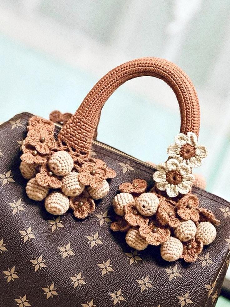 Bag Handle Cover Crochet Speedy - Etsy
