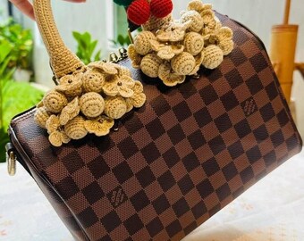 Crochet Bag Handle Cover for LV Speedy & Alma, Handmade - Etsy