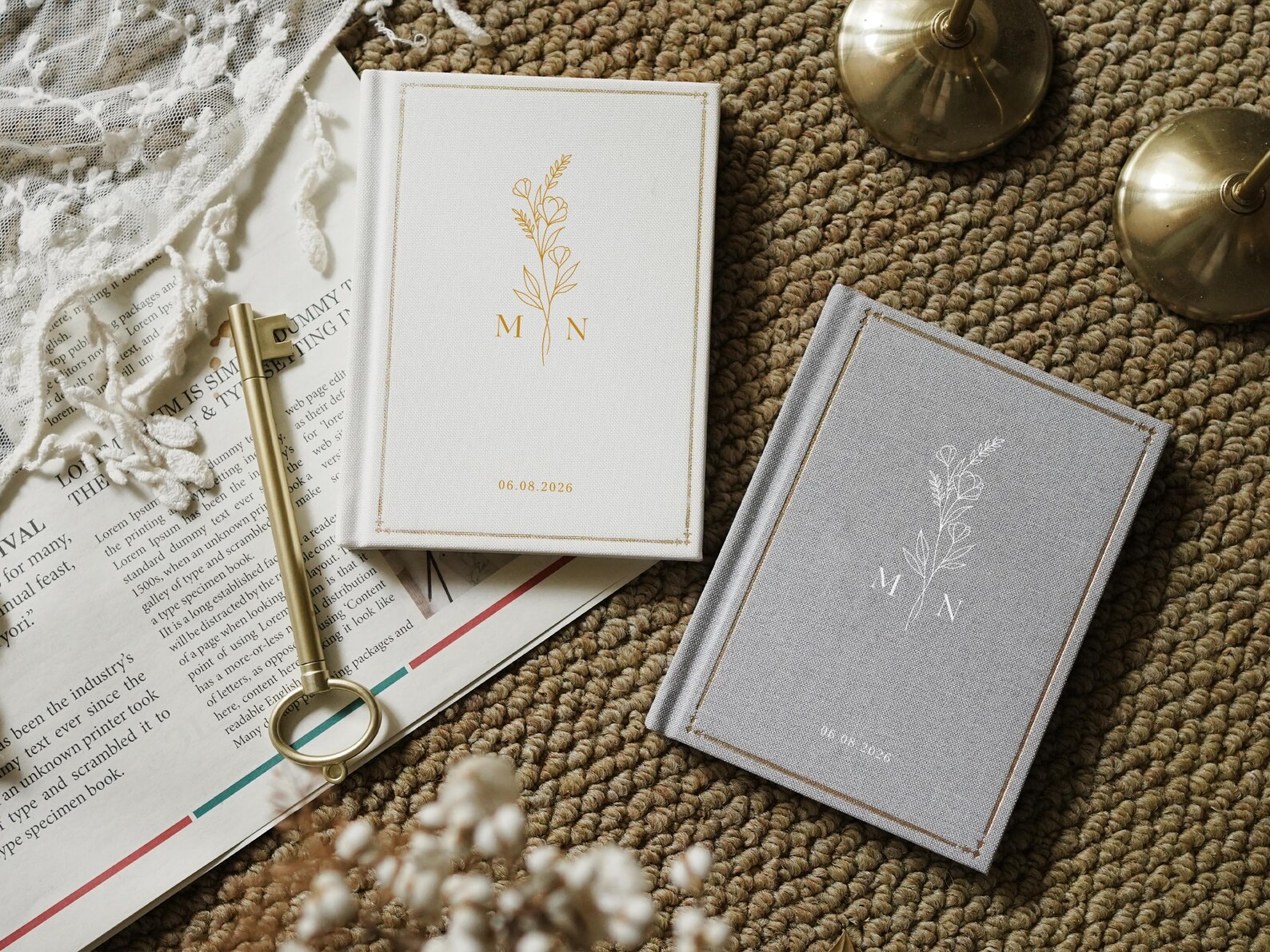 Wedding Vow Books Set of 2