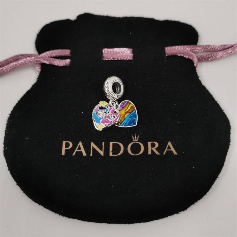 pandora s925 ale silver stitch ohana pendant image 4