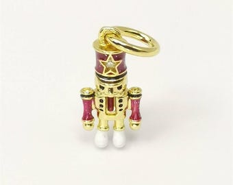 Pandora Moveable Nutcracker Dangle Charm