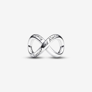 pandora forever & always infinity charm