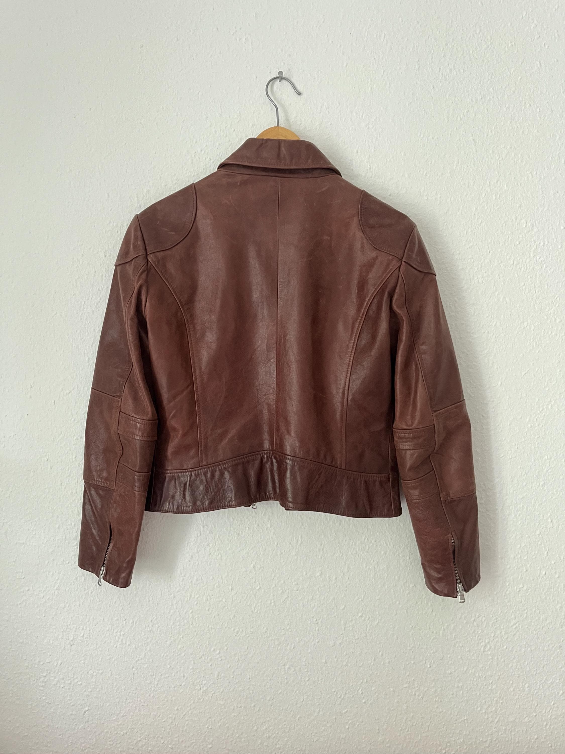 希少Vintage CCLogoBackpackY2K ギャル アーカイブレザー Vintage Leather Jacket - Y2K - Retro Urban - RU? - Made in