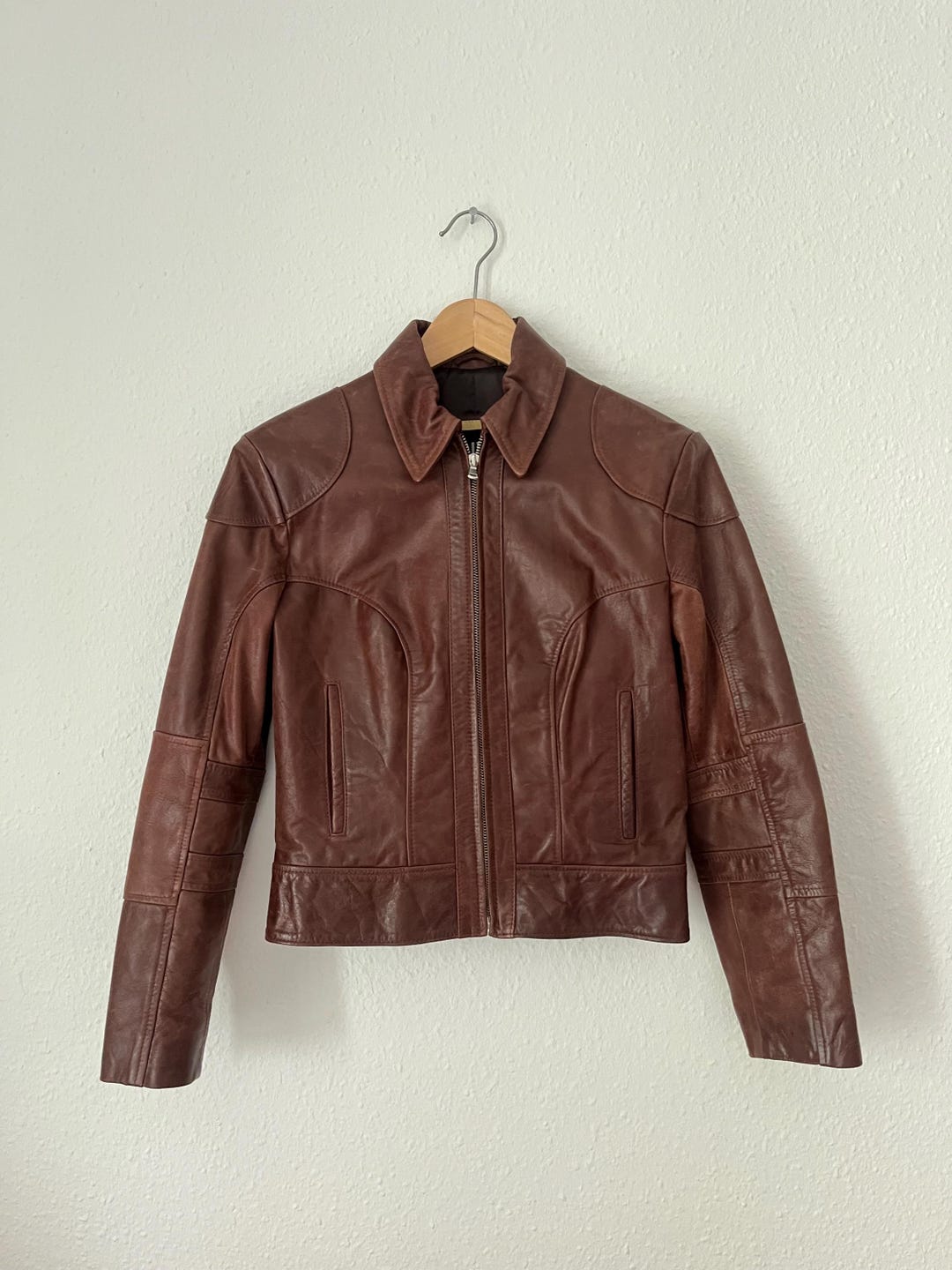 Vintage Leather Jacket - Y2K - Retro Urban - RU? - Made in