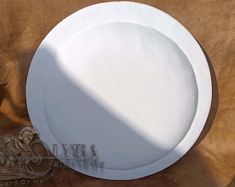 Ancient Greek Aspis Shield | Hoplite Shield with Brass Porpax | Historical Reenactment & Cosplay Armor