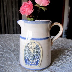 Vintage Syrup or Cream Pitcher Hungry Jack 1987 Pillsbury