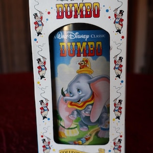 Dumbo Collector Series 1994 Burger King Plastic Drinking Glass in Original Box