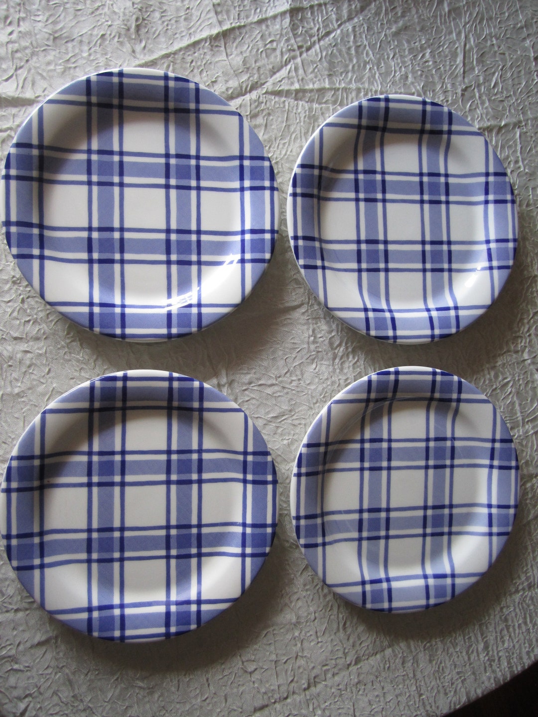 Ceramica Quadrifoglio Italian Vintage Plates Set of Four Etsy