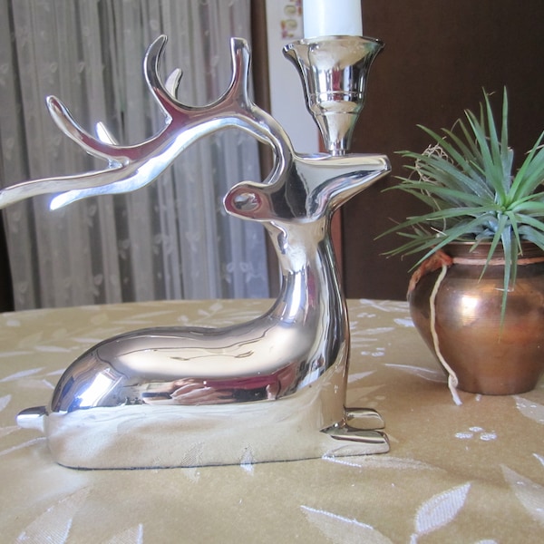 Reindeer Candelabra Etsy
