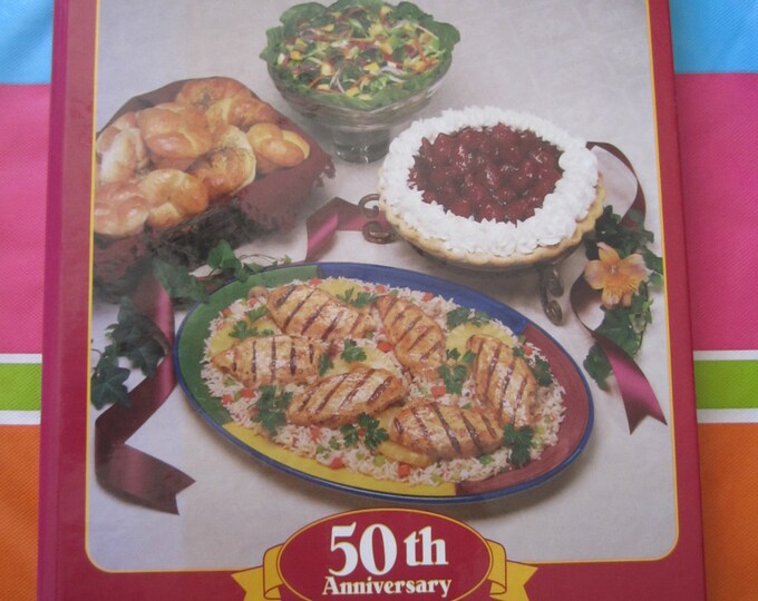 Vintage Cookbook Luby's Cafeteria 50th Anniversary 1996 Recipe