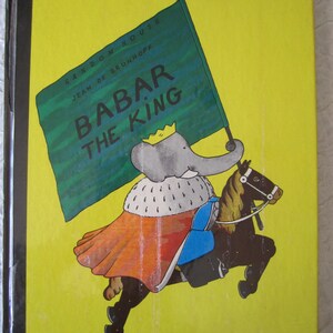 Babar the King 1935 Childrens Book