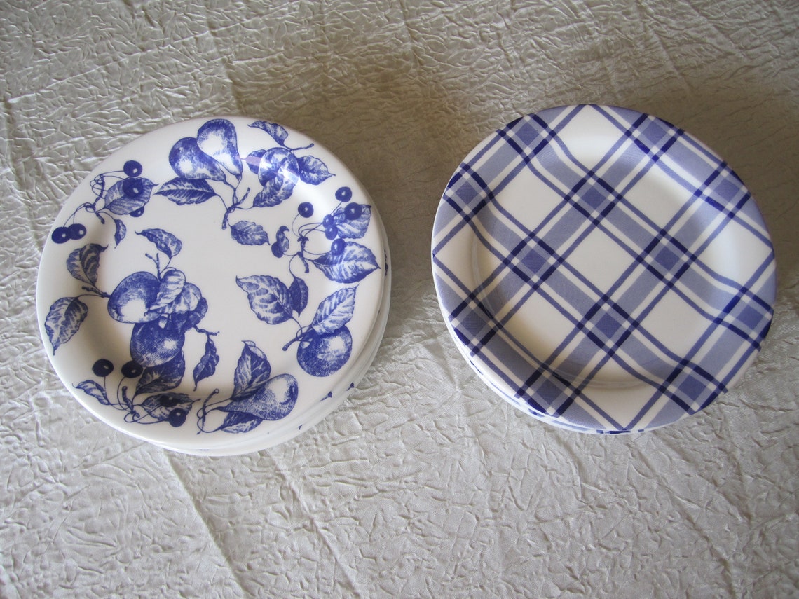 Ceramica Quadrifoglio Italian Vintage Plates Set of Four Etsy