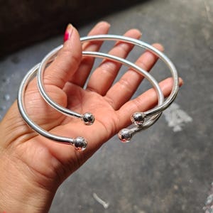Bracelet de cheville en argent sterling 925, lot de 2 | de cheville à couple ouvert | Bracelets de cheville minimalistes | Bracelets de cheville réglables en argent pour femme