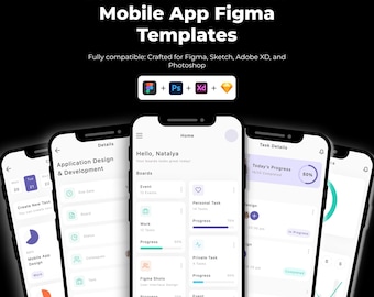Health Tracking App UI Design Template  Comprehensive and User Friendly Design for Wellness Monitoring