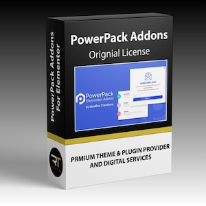 PowerPack Addons Pro för Elementor Originallicens Digital Nedladdning